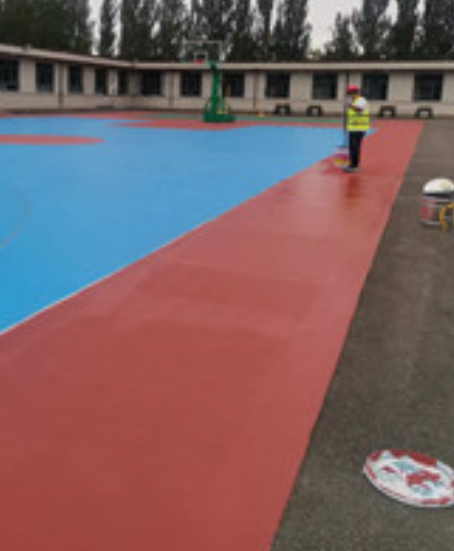 丽江旧篮球场地面改造翻新整改   